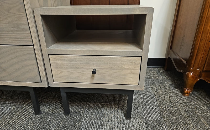 Room & Board Grey Wash Side Table