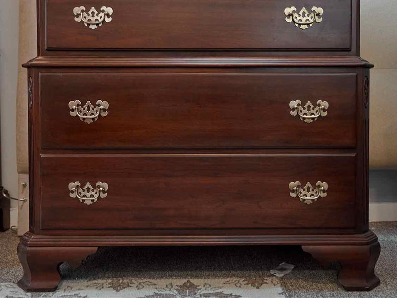 Ethan Allen  Dark Stain Cherry 7 Drawer Chests