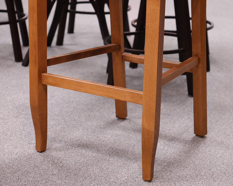 Set of 6 Maple Counter Stools