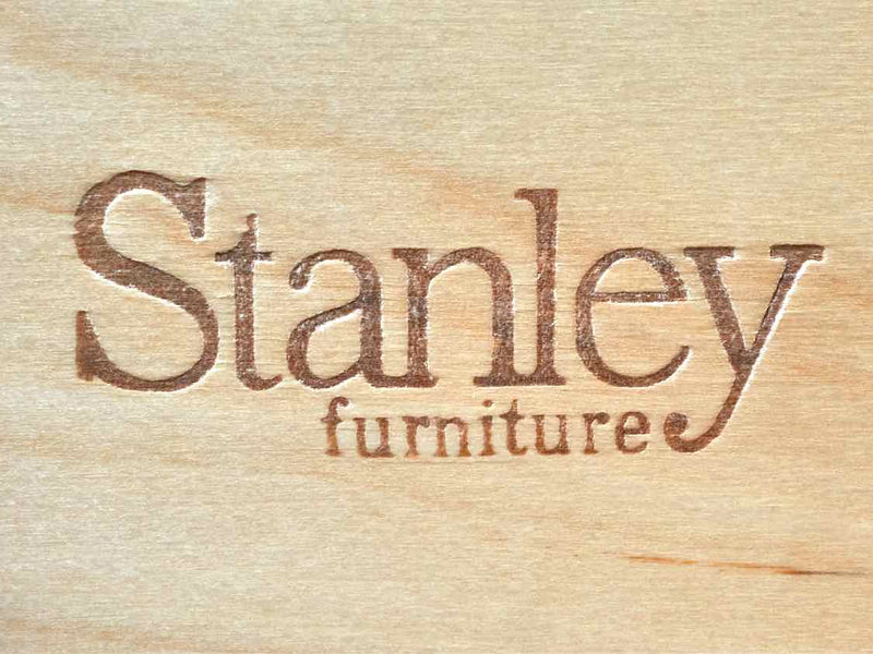 Stanley Louis Phillip Style Cherry  2 Drawer Nightstand