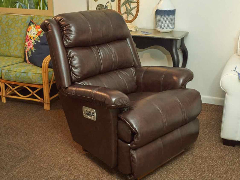 La-Z-Boy Espresso Brown  Leather Power  Recliner