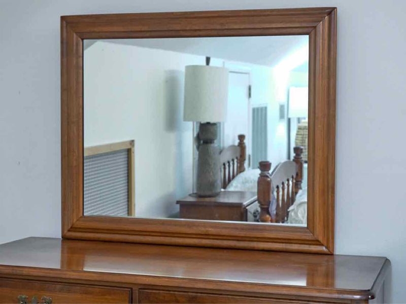 Solid Maple Dresser & Mirror