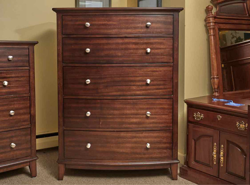 Aspen Home Tall  Chest In Espresso Finish With Chrome Knobs