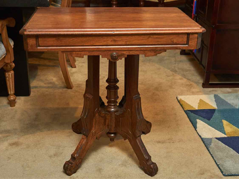 East Lake Walnut Accent Table