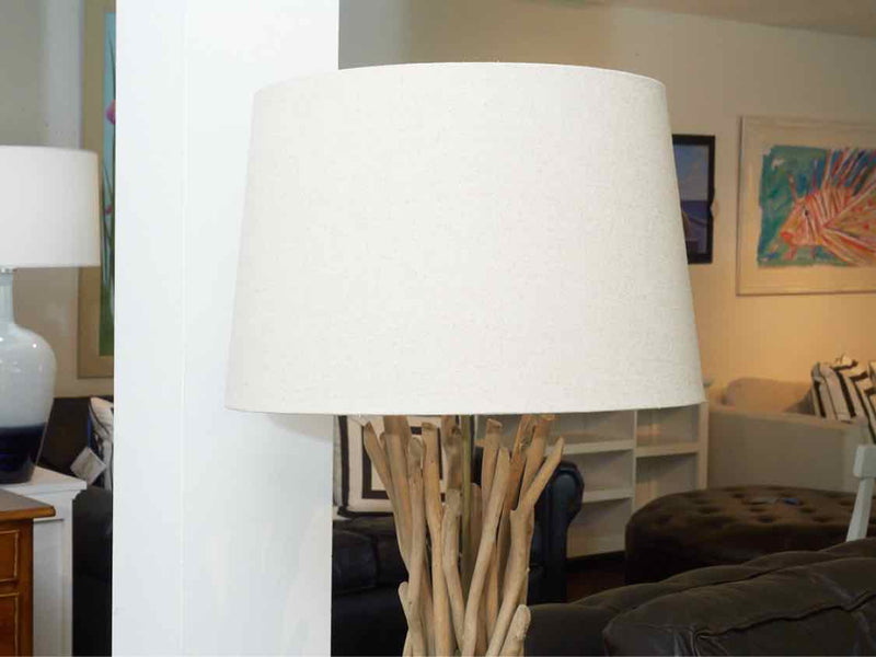 Natural Twig Floor Lamp