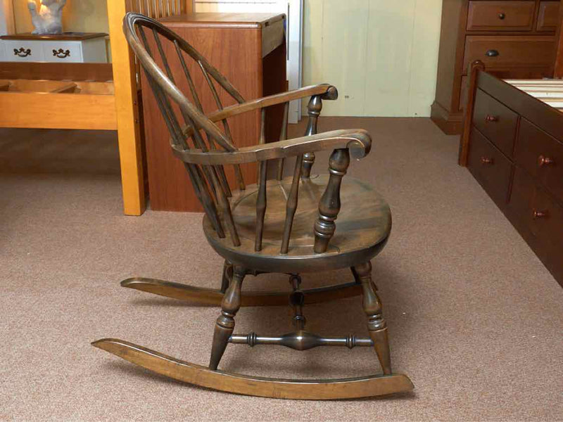 Nichols & Stone Petite Dark Stained Cherry Rocking Chair