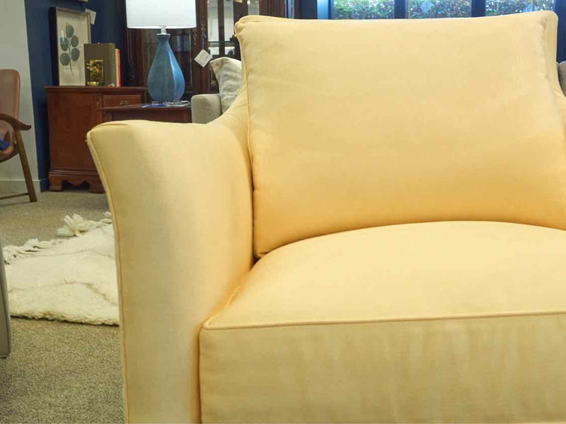 Pair of Highland House Flair Arm Chairs in Buttercream