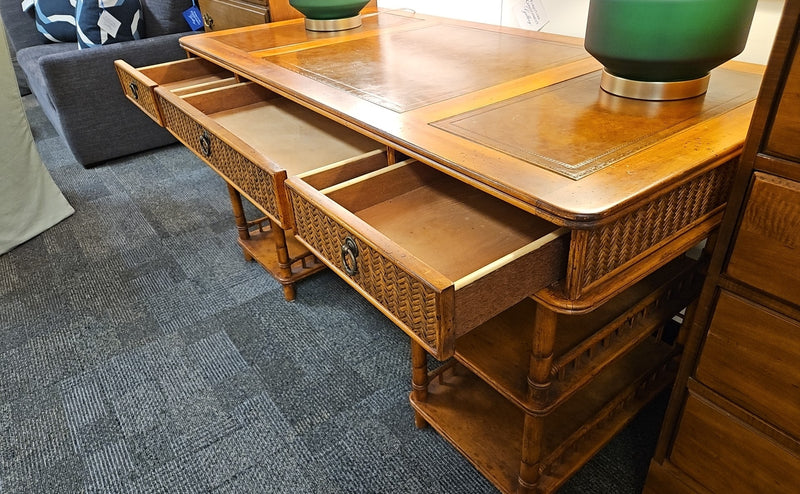 Tommy Bahama British Colonial  Bamboo & Rattan Desk