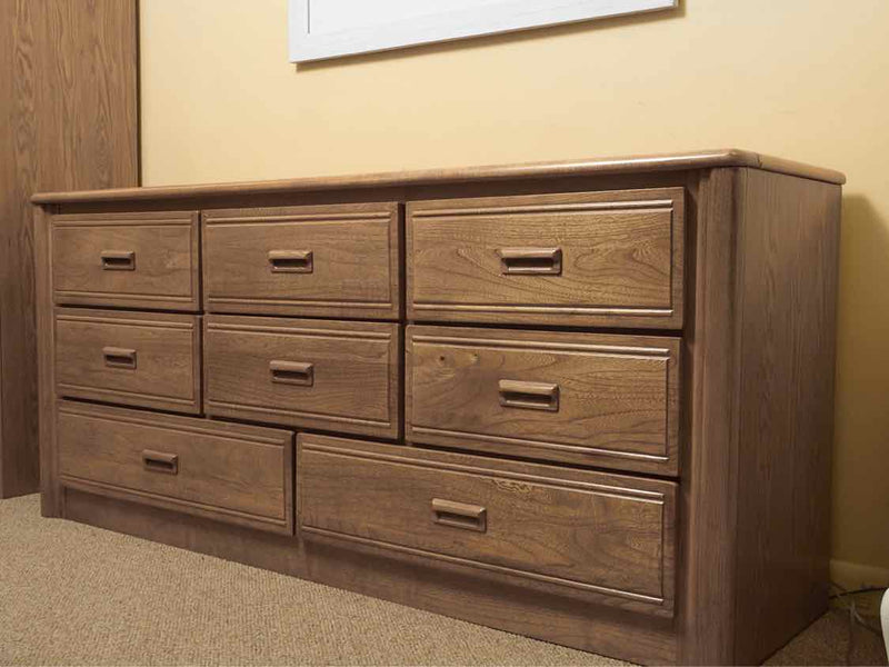 Oak 8 Drawer Dresser