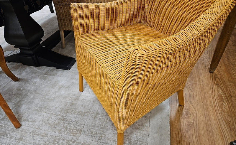 Wicker Wing Chair