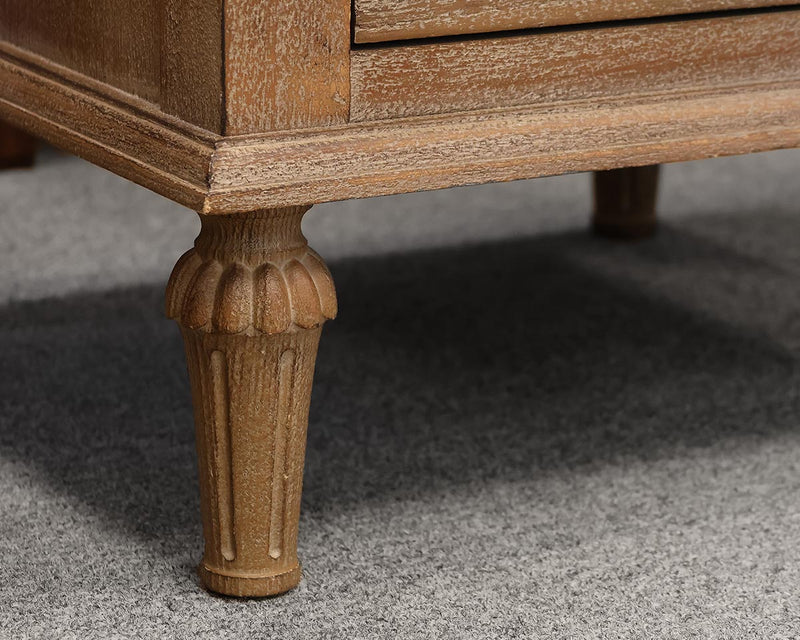 Pair of RH 'Maison' Nightstand in Antiqued Grey Oak