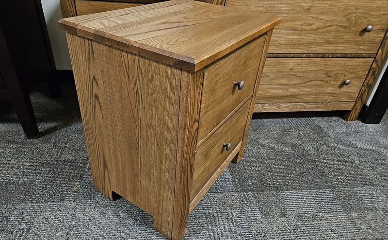 Vaughan Bassett Natural Fundamentals 2 Drawer Nightstand