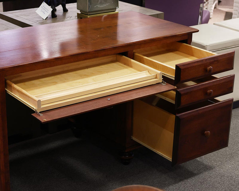 BB kids Birch Desk with Cherry Stain & Windsor Side chair