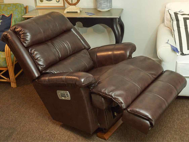 La-Z-Boy Espresso Brown  Leather Power  Recliner