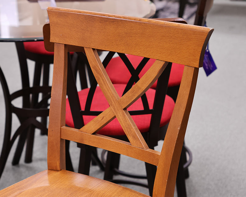 Set of 6 Maple Counter Stools