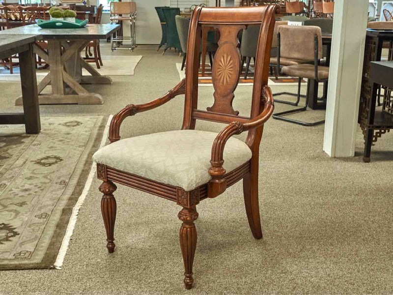 Set of Eight Domain Two Tone Cherry Dining Chairs