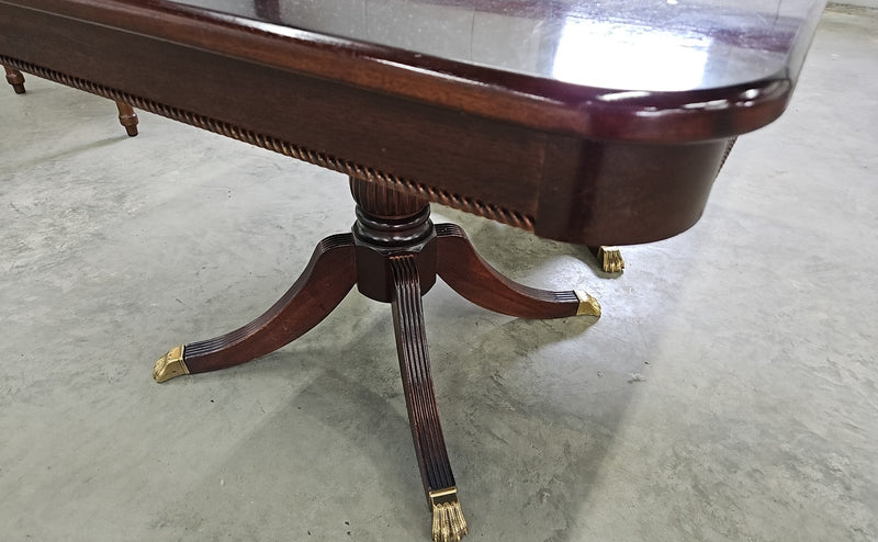 Mahogany Double Pedestal Dining Table