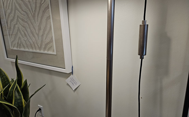 Arteriors 'Jillian' Silver Arc Floor Lamp