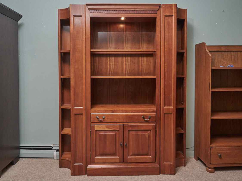 Hooker Furniture 3 Piece Cherry Bookcase