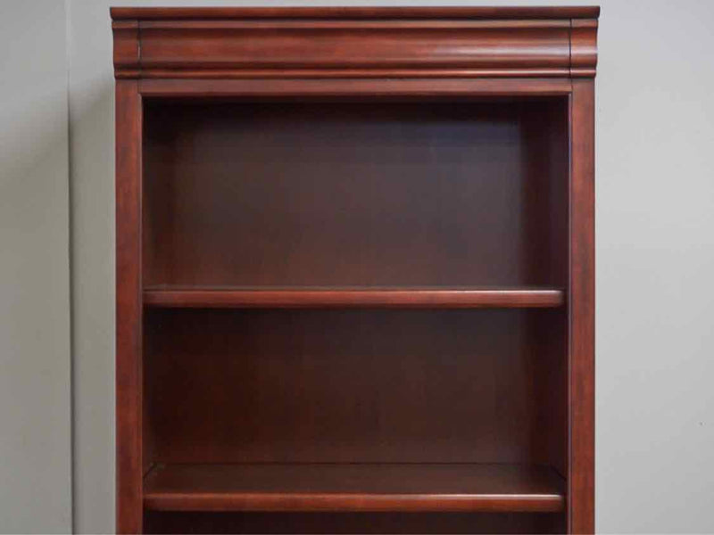 Four Shelf Mahogany Bookcase