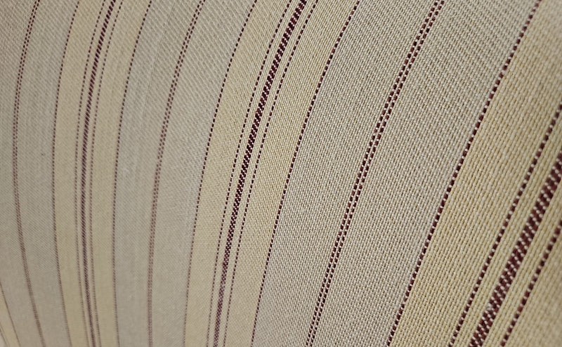 Striped Wing Chair