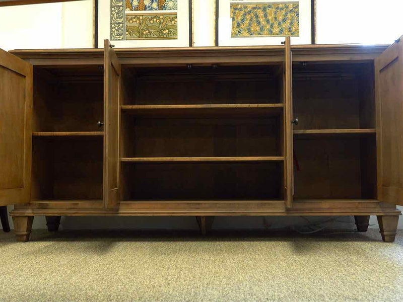 Ethan Allen "Jason" 4 Door Sideboard with Bronze Knobs