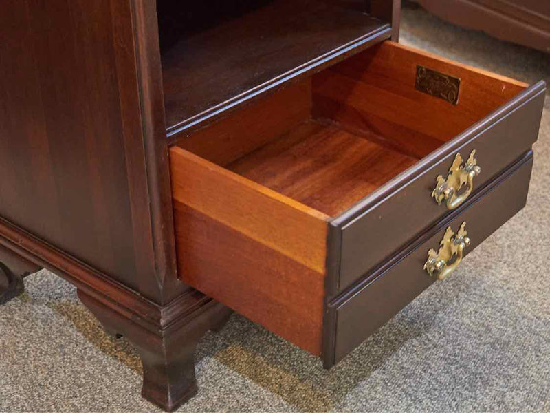 Solid Mahogany One Drawer Nightstand