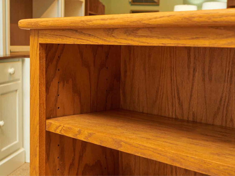 Oak 3 Shelf Bookcase