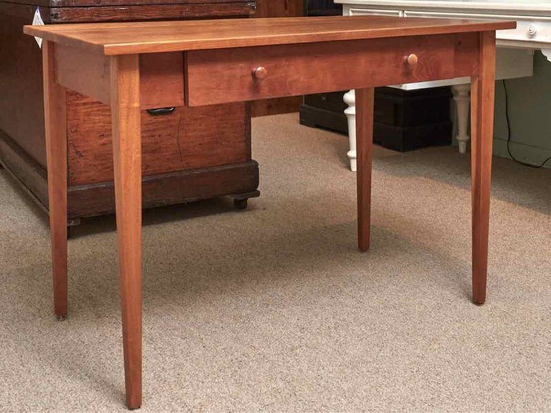 Circle Furniture Cherry Pond Designs 1 Drawer Shaker Style Legs Desk