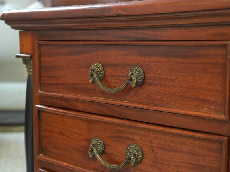 Pair of Neoclassical Nightstands