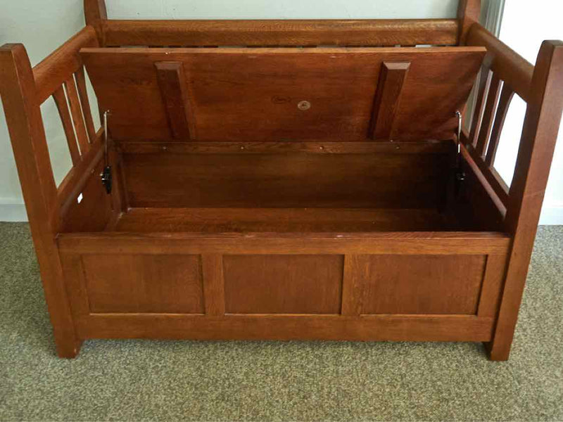 Stickley Mission Storage Bench