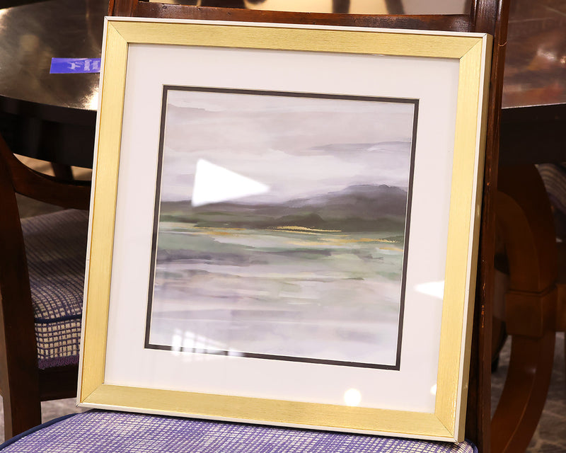 "Gentle Calm Horizon I" Framed Print