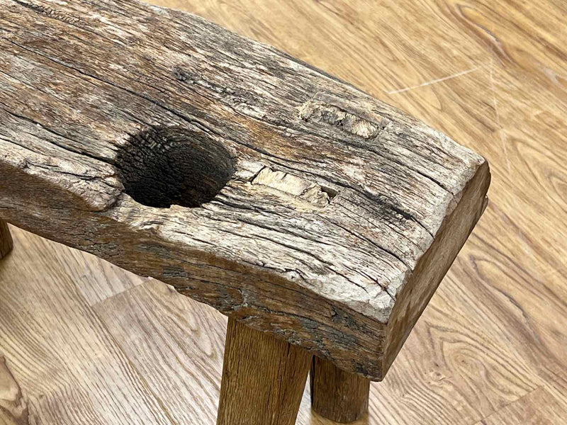 Rustic Wooden Stool