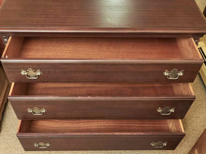 Mid Century Modern Walnut 6 Drawer Dresser