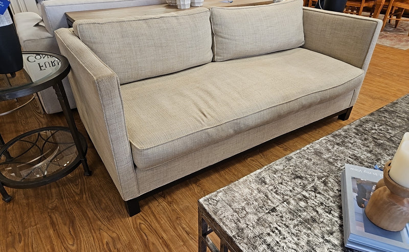 Mitchell Gold + Bob Williams Taupe Bench Seat Sofa