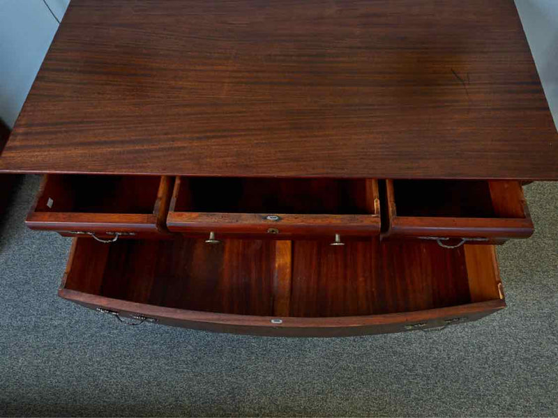 Antique Mahogany Dresser With Claw Feet