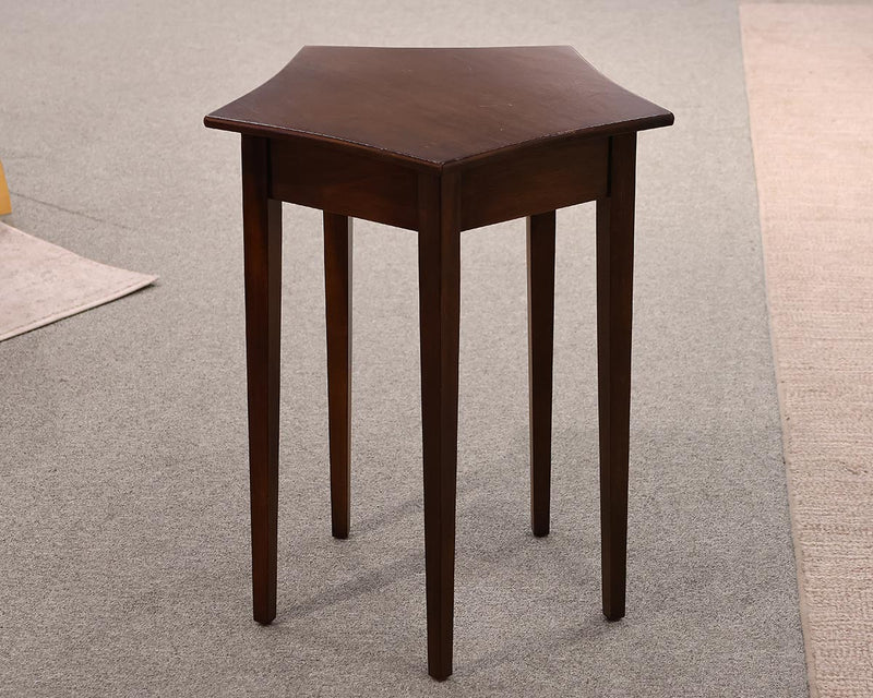 Octagon Accent Mahogany Table