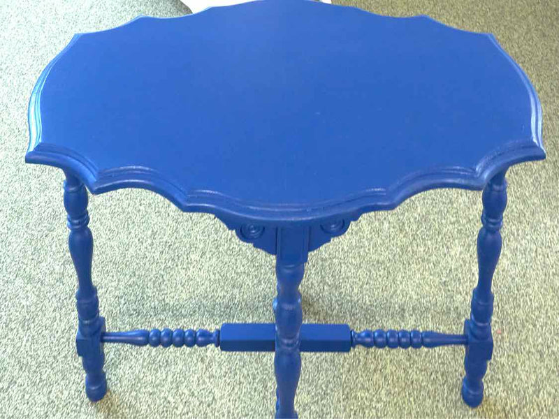 Royal Blue Turtle Top Table