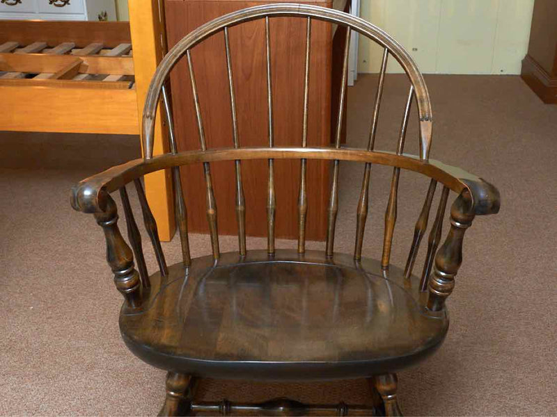 Nichols & Stone Petite Dark Stained Cherry Rocking Chair