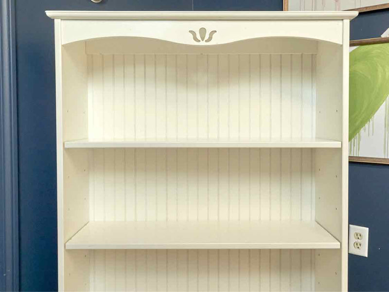 Rustic White Bookcase