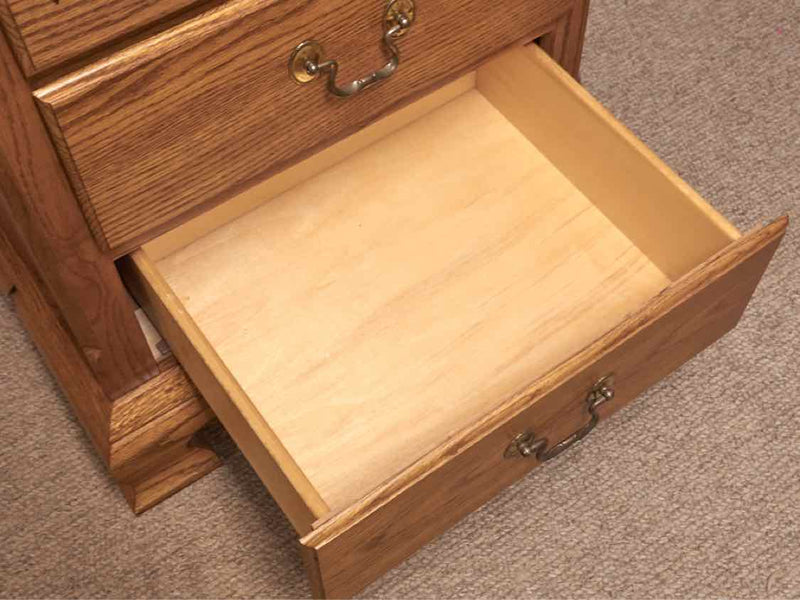 Cochrane Oak 3 Drawer  Nightstand