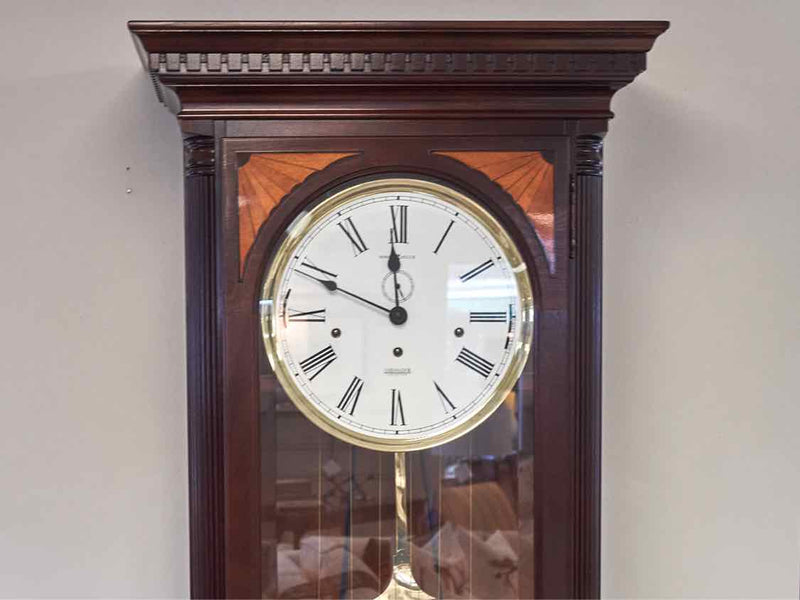 Howard Miller Ambassador Collection Mahogany Grandfather Clock