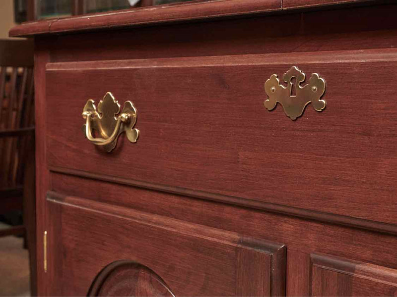 Colonial Furniture Co Cherry 1 Drawer 2 Door  Flip Top  Server