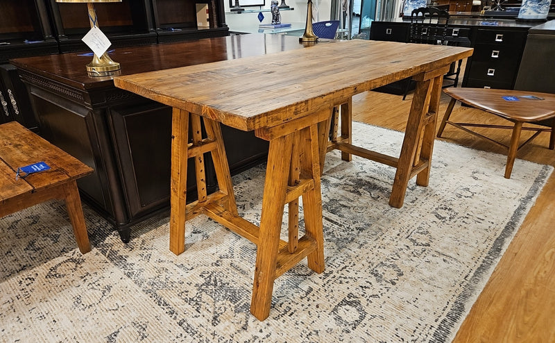 Adjustable Sawhorse Desk