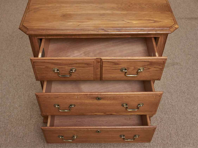 Kincaid  Oak 3 Drawer Nightstand