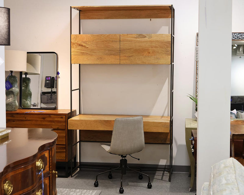 West Elm Industrial Modular Desk & 'Slope' Office Chair