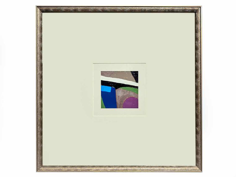 Framed Artwork; Color Squares I; 3/3