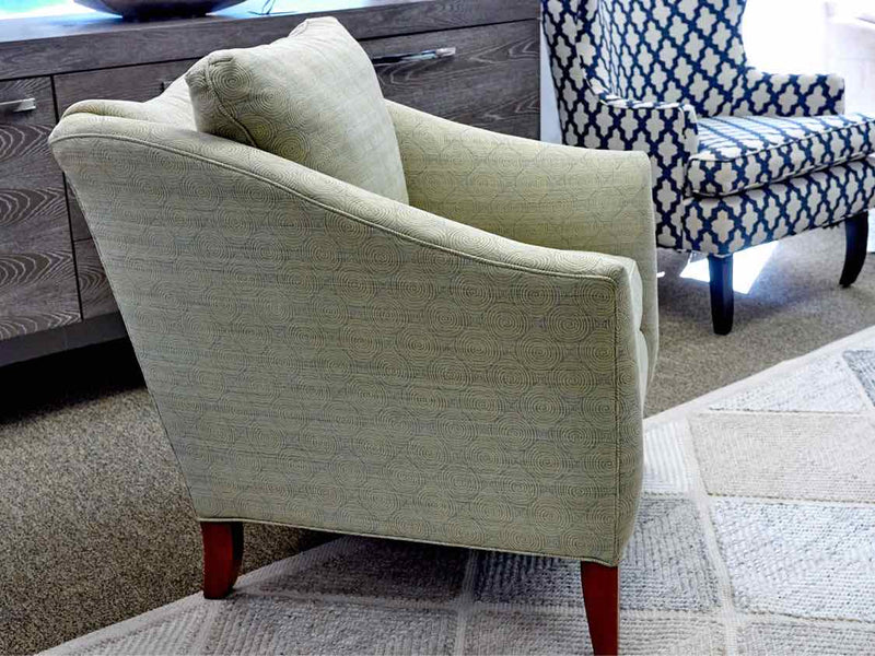 Ethan Allen Shelter Arm Accent Chair