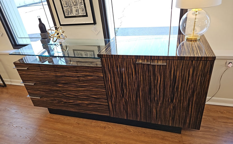 Lexington Furniture 'Ritz' Macassar Ebony Sideboard by Nicole Miller