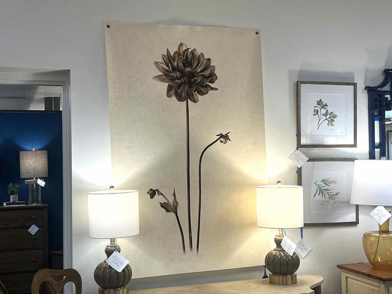 Arhaus 'Single Dahlia' Wall Art